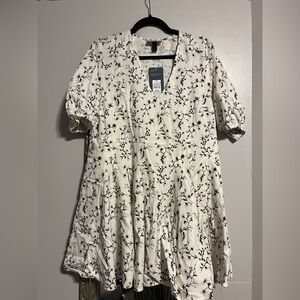Universal Thread White Floral Dress